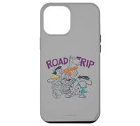 Custodia per iPhone 12 Pro Max The Flintstones Barney Fred Wilma Road Trip