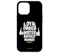 Custodia per iPhone 12 Pro Max The Flintstones Loyal Order of Water Buffalo