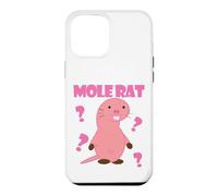 Custodia per iPhone 12 Pro Max The Mole Rat - Simpatico disegno di opera d'arte digitale