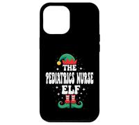 Custodia per iPhone 12 Pro Max The Pediatrics Nurse Elf - Divertente famiglia natalizia abbinata