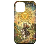 Custodia per iPhone 12 Pro Max The Sun Tarot Card Celestial Maiden Horse