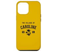 Custodia per iPhone 12 Pro Max The Village of Caroline - Palme in stile classico