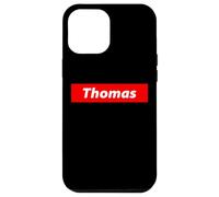 Custodia per iPhone 12 Pro Max Thomas Logo Gift or Costume For Boys and Men Named Tom