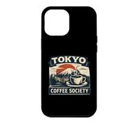 Custodia per iPhone 12 Pro Max Tokyo Coffee Club Amante del caffè giapponese Caffè retrò
