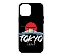 Custodia per iPhone 12 Pro Max Tokyo Monte Fuji dal Giappone in Asia con il tempio giapponese