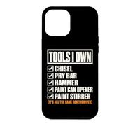 Custodia per iPhone 12 Pro Max Tools I Own Funny Screwdriver Woodworker DIY Handyman List