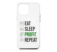 Custodia per iPhone 12 Pro Max Trader di criptovalute - Mangia ripetizione profitto sonno