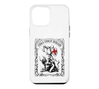 Custodia per iPhone 12 Pro Max Tradizionale Cristiano Guerriero Templare Cavaliere Fede Conquistatori