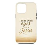 Custodia per iPhone 12 Pro Max Turn Your Eyes Upon Jesus - Christian Faith Evangelism