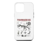 Custodia per iPhone 12 Pro Max Tyrannosaurus Rex Fossil Guide Museo Anatomia Arte