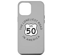 Custodia per iPhone 12 Pro Max U.S. US ROUTE 50 AUTOSTRADA SEGNALE STRADA PIÙ LONELIST IN AMERICA