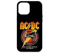 Custodia per iPhone 12 Pro Max Ufficiale AC/DC For Those About To Rock Musica 1981