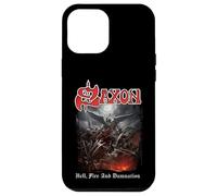 Custodia per iPhone 12 Pro Max Ufficiale Saxon Hell Fire Heavy Metal band
