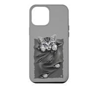 Custodia per iPhone 12 Pro Max Ufficiale Spiral Bright Eyes Kitten Gothic Fantasy