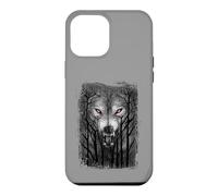 Custodia per iPhone 12 Pro Max Ufficiale Spiral Forest Wolf Gothic Fantasy