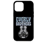 Custodia per iPhone 12 Pro Max Ufficiale The Everly Brothers Guitar Roots Collage Art