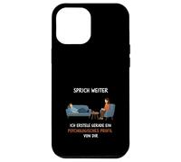 Custodia per iPhone 12 Pro Max Umorismo Psicologia Terapeuta Battuta Divertente