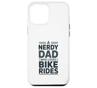 Custodia per iPhone 12 Pro Max Un papà nerd che ama andare in bicicletta il padre in bicicletta