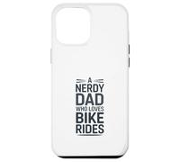 Custodia per iPhone 12 Pro Max Un papà nerd che ama andare in bicicletta il padre in bicicletta