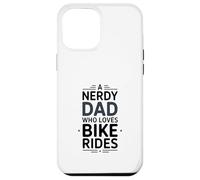 Custodia per iPhone 12 Pro Max Un papà nerd che ama andare in bicicletta il padre in bicicletta