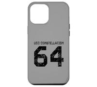 Custodia per iPhone 12 Pro Max USS Constellation CV-64 - Portaereo stile invecchiato