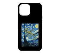 Custodia per iPhone 12 Pro Max Van Gogh Notte stellata Leafy Sea Dragon Art