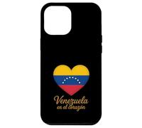 Custodia per iPhone 12 Pro Max Venezuela en el Corazon Orgullo, Amor y Raíces Venezolanas