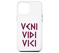 Custodia per iPhone 12 Pro Max VENI VIDI VICI - Sono venuto visto e conquistato