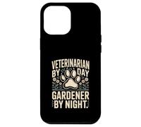 Custodia per iPhone 12 Pro Max Veterinario Di Giorno Giardiniere Di Notte Flore