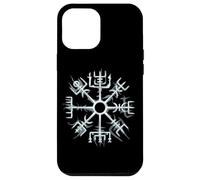 Custodia per iPhone 12 Pro Max Vichingo Vegvisir Walhalla rune bussola nordica