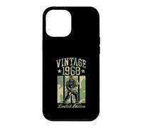 Custodia per iPhone 12 Pro Max Vintage 1968 Bigfoot Sasquatch Theme Chitarra Edizione Limitata