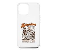 Custodia per iPhone 12 Pro Max Vintage Adventure è là fuori divertente escursionismo montagna all'aperto