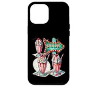 Custodia per iPhone 12 Pro Max Vintage anni '50 Diner Café Drive in