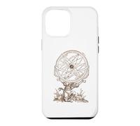 Custodia per iPhone 12 Pro Max Vintage Atlante Greco Dio mitologia Titano Dio Storia Arte