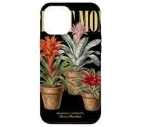 Custodia per iPhone 12 Pro Max Vintage Bromelia Pianta Mamma Natura Flora Giardiniere