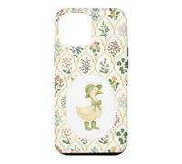 Custodia per iPhone 12 Pro Max Vintage Cottagecore Duck Dainty Whimsy Garden