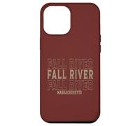 Custodia per iPhone 12 Pro Max Vintage Fall River Massachusetts