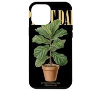 Custodia per iPhone 12 Pro Max Vintage Fiddle-Leaf Fig Pianta Papà Natura Flora Giardiniere