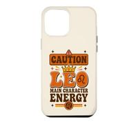 Custodia per iPhone 12 Pro Max Vintage Leo Zodiac «Protagonista Energy» Boho Sun