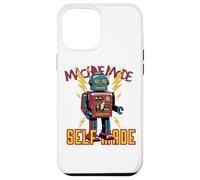 Custodia per iPhone 12 Pro Max Vintage Robot Toy Retro 50s Sci-Fi SciFi Arte Estetica