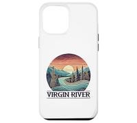 Custodia per iPhone 12 Pro Max Virgin River T-Shirt Retro Minimalist River Virgin
