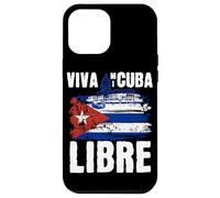 Custodia per iPhone 12 Pro Max Viva Mi Cuba Libre La Habana Campidoglio e bandiera cubana