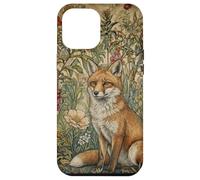 Custodia per iPhone 12 Pro Max Volpe rossa in un vecchio stile inglese giardino vintage