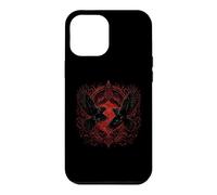 Custodia per iPhone 12 Pro Max Walhalla Corvo Corvi Odins Miti nordici vichinghi