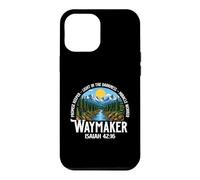 Custodia per iPhone 12 Pro Max Waymaker Isaia 42:16 - Cristiano Gesù Fede Chiesa