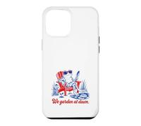 Custodia per iPhone 12 Pro Max We Garden At Dawn Rana Giardinaggio Divertente