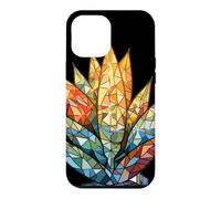 Custodia per iPhone 12 Pro Max Weber Agave Pianta Maguey Liso Agave Weberi Geometrica Messicana