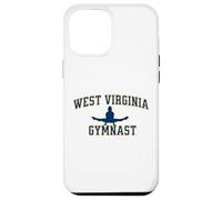 Custodia per iPhone 12 Pro Max West Virginia Ginnasta Mountain State Athletics WV Ginnastica