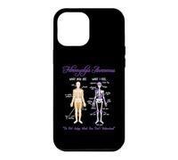 Custodia per iPhone 12 Pro Max What You See What I Feel Skeleton Fibromyalgia Awareness
