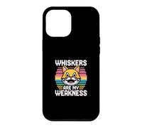 Custodia per iPhone 12 Pro Max Whiskers Are My Weakness